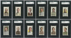 1910-11 M116 Sporting Life SGC-Graded Collection (52 Different) Including Hall of Famers